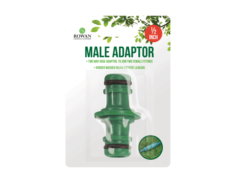 Rowan 1/2" Male Adaptor