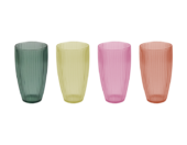 Summer Essentials Plastic Tumbler Div.Farger