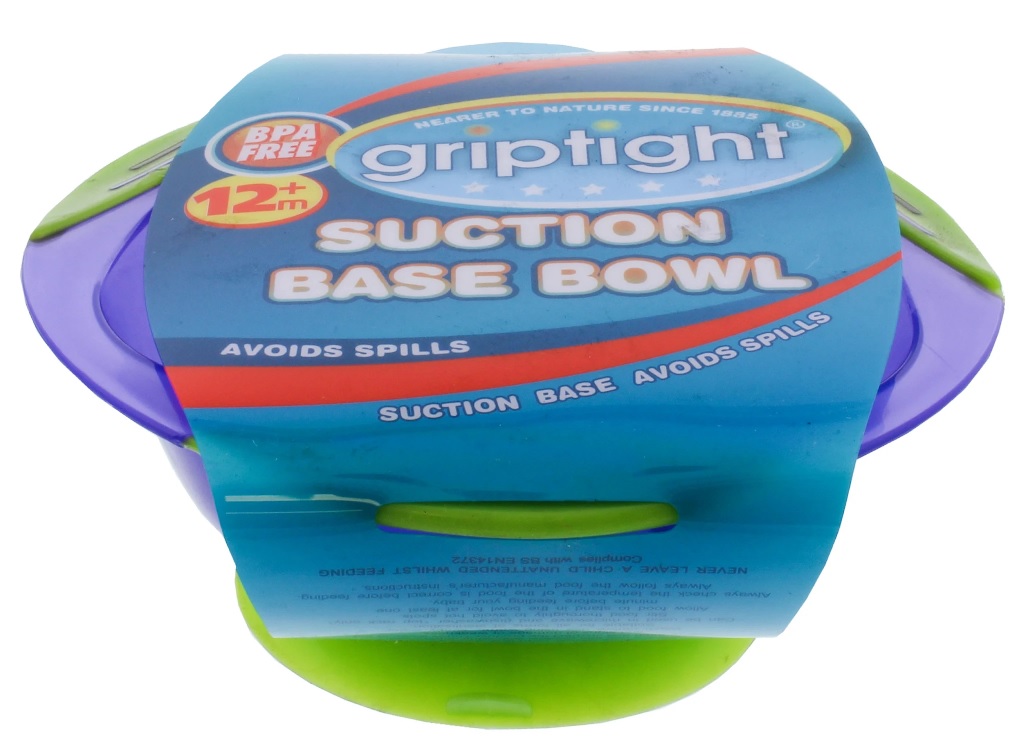 Griptight Suction Base Bowl