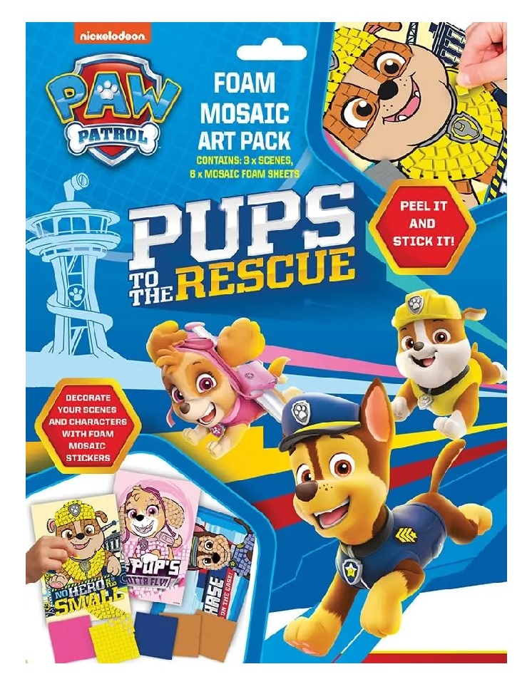 Nickelodeon Paw Patrol Mosaik Foam Art Set