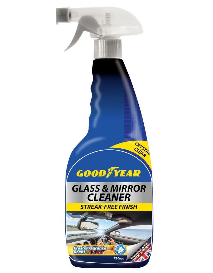 GoodYear Car Care Glass & Mirror Cleaner 750ml