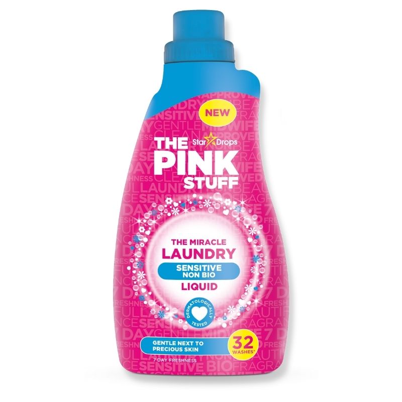 The Pink Stuff Miracle Sensitive Non-Bio Laundry Detergent 960ml