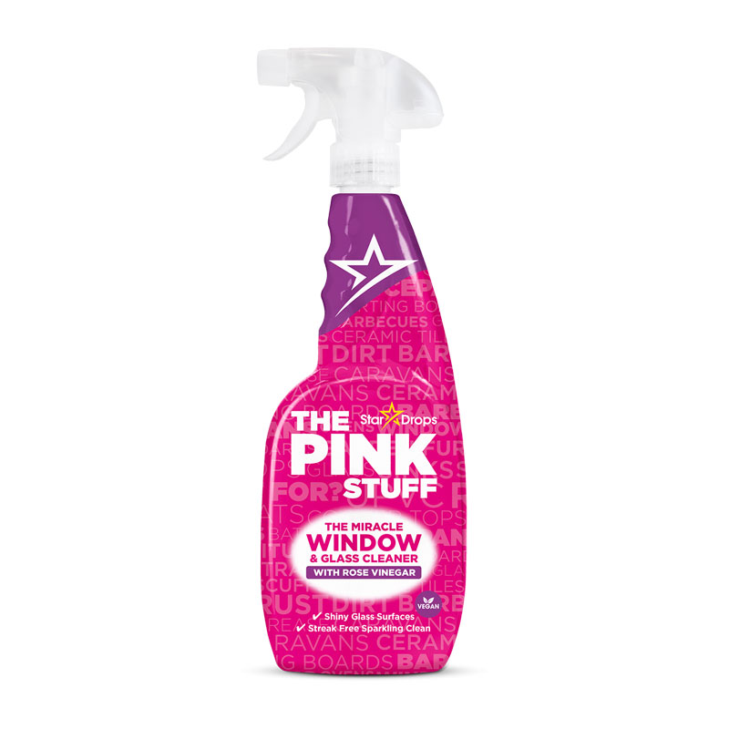 The Pink Stuff The Miracle Rose Vinegar Window Cleaner 750ml