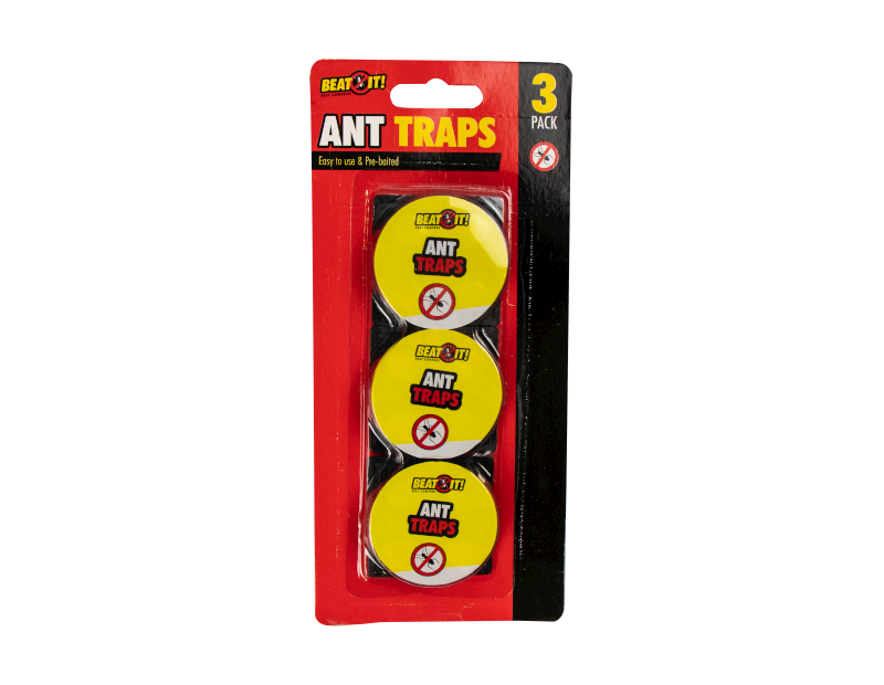 Beat It Ant Glue Traps 3pk