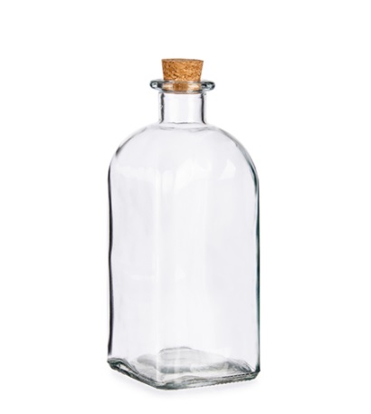 Vivalto Glassflaske m/Kork 1L
