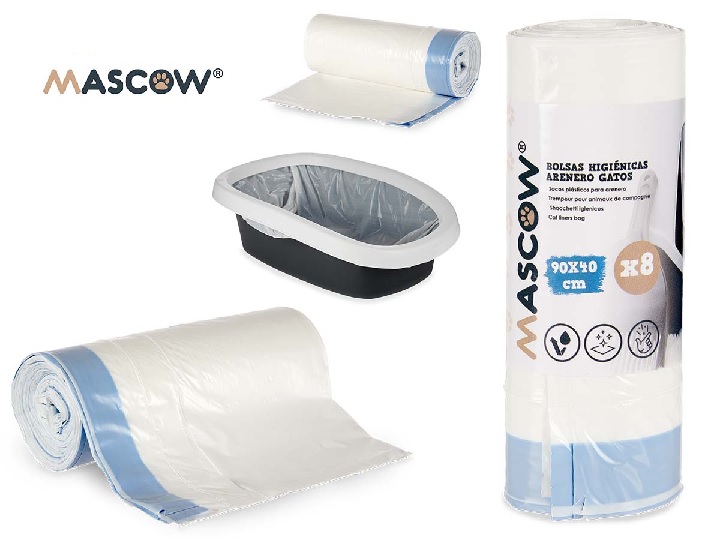 Mascow Kattetoalett Poser 90x40cm 8pk