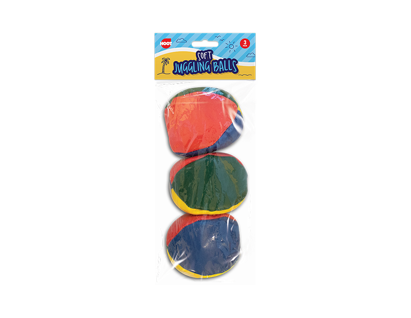HOOT Soft Juggling Balls 3pk
