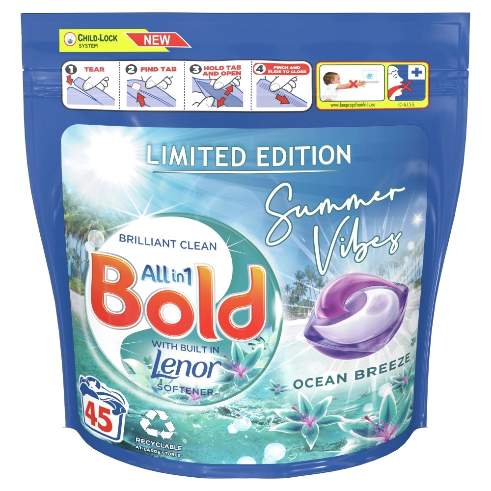 Bold All In One Ocean Breeze Pods 45pk