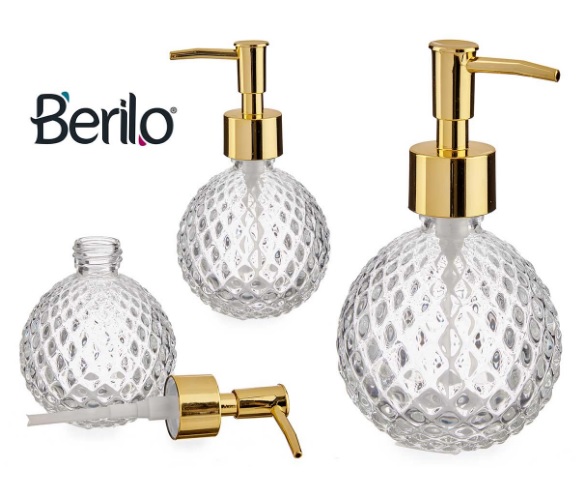 Berilo Diamond Clear Soapdispenser 200ml