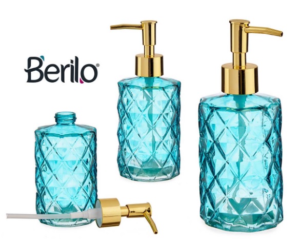 Berilo Diamond Turquoise Soapdispenser 330ml