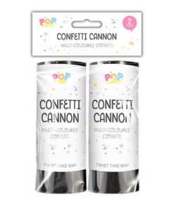 Pop Confetti Cannon 2pk