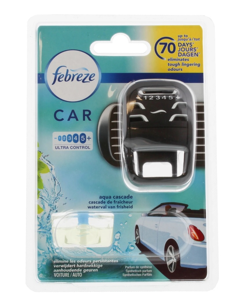 Febreze Aqua Cascade Car Air Freshener 7ml