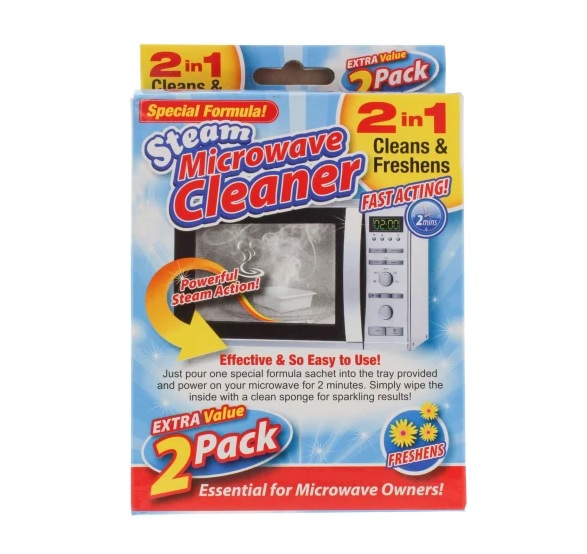 Miracle Microwave Steam Cleaner 2pk