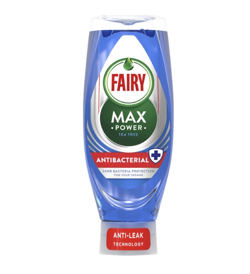 Fairy Max Power Anti Bacterial Washing Up Liquid 660ml
