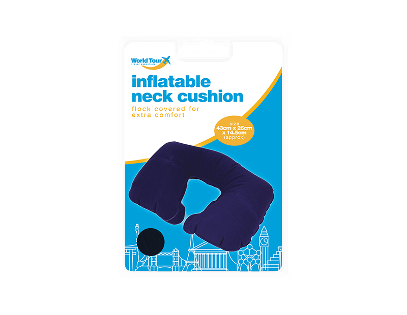 World Tour Inflatable Neck Cushion
