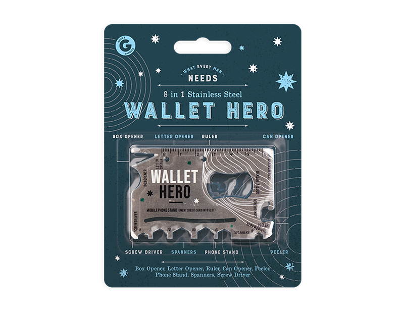 Wallet Hero 8 in 1 Tool