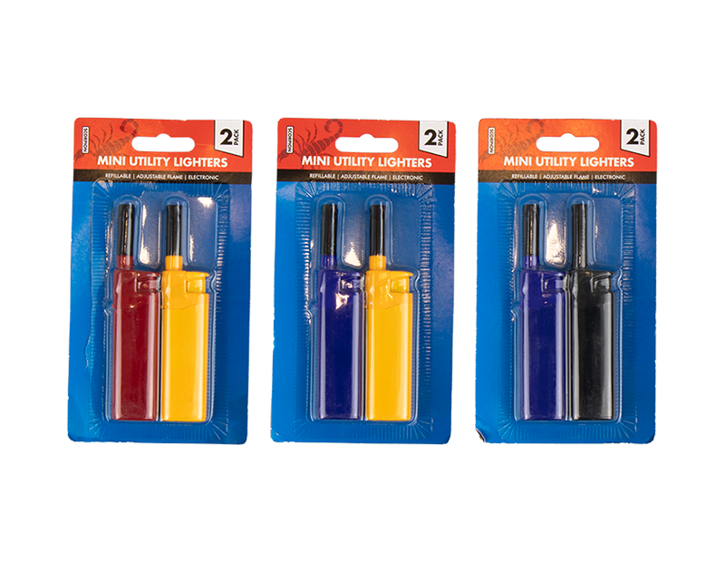 Pride Mini Electronic Lighters Refillable 2pk