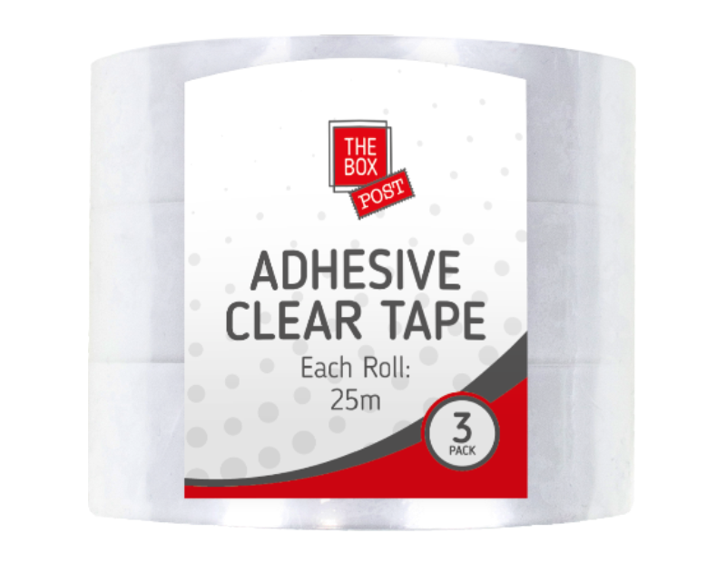 The Box Clear Tape 3x25m