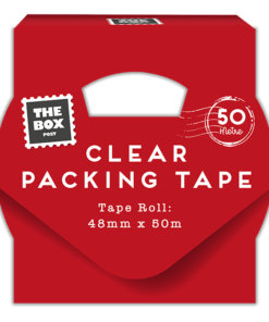 The Box Clear Packing Tape 50m