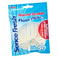 Sencefresh Dental Floss Tannpirkere 50stk