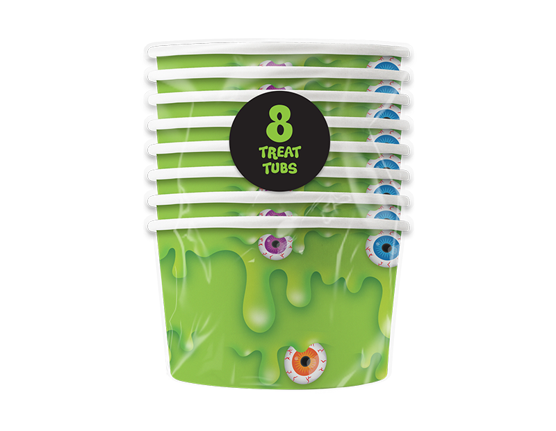 Slime Party Treat Tubs 8pk