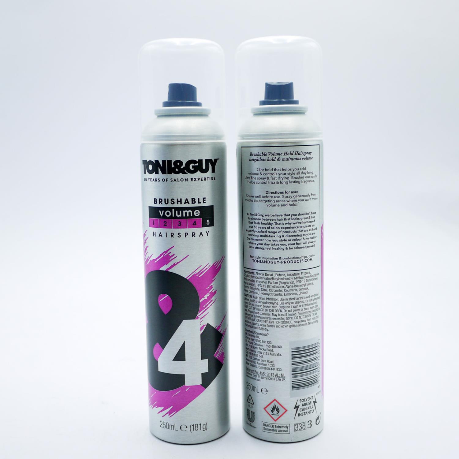 Toni&Guy Volume Definition Hairspray 250ml