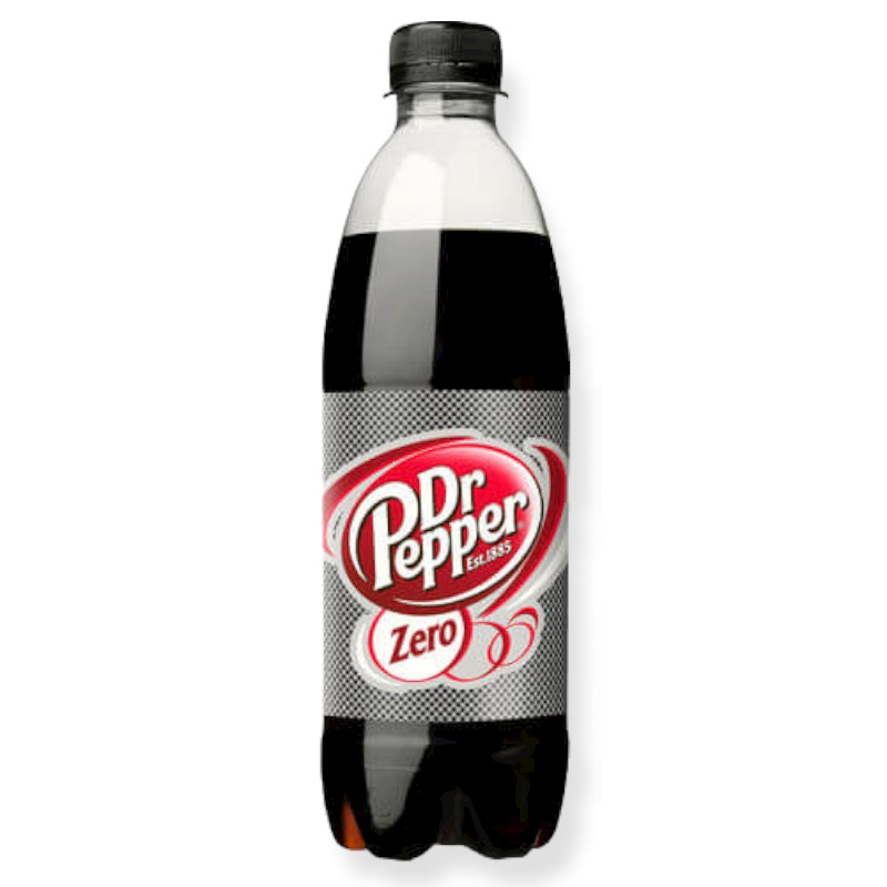 Dr. Pepper Zero 0,5L + Pant