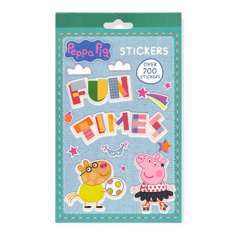 Peppa Pig Fun Times Stickers 700stk