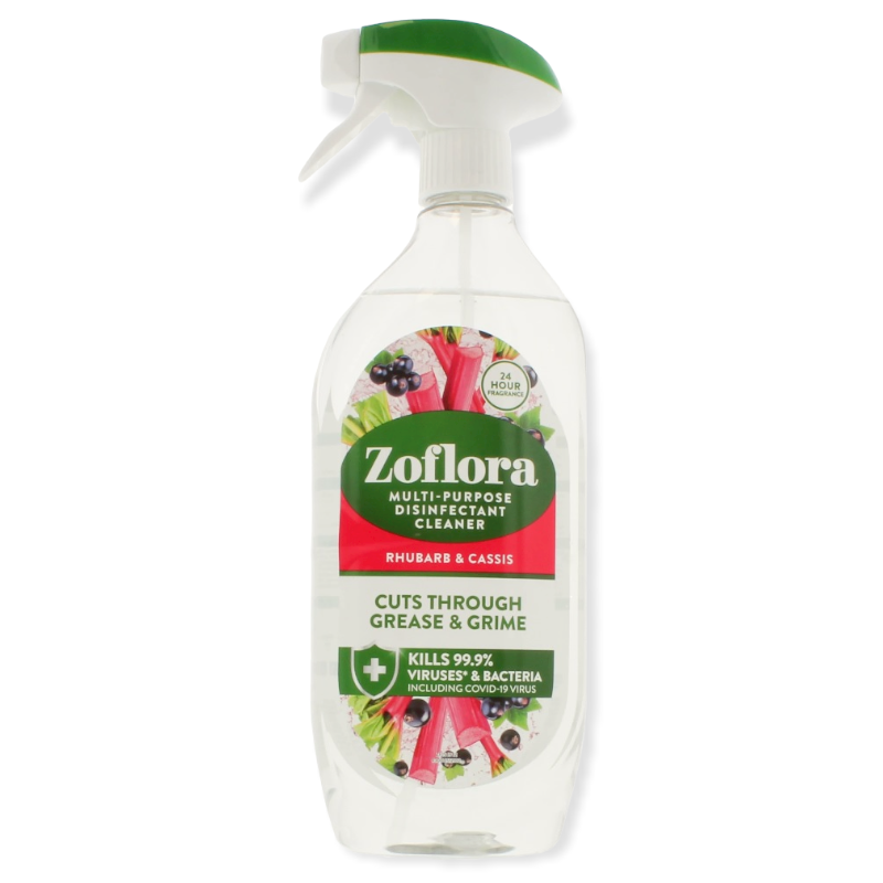 Zoflora Rhubarb & Cassis Multi Purpose Spray 800ml