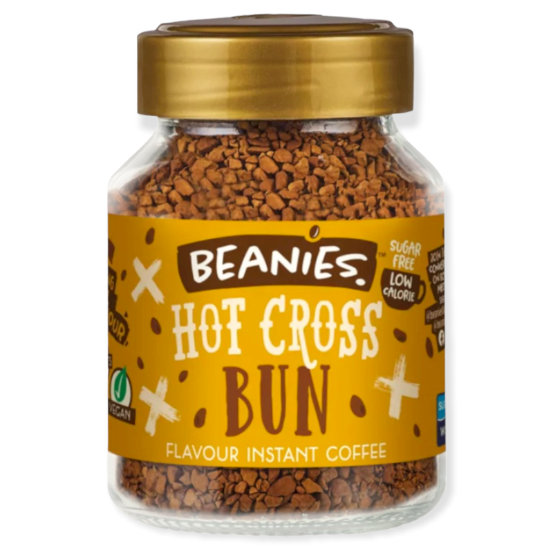 Beanies Hot Cross Bun Instant Coffee 50g