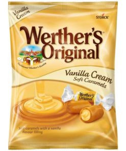 Werther's Original Vanilla Cream Soft Caramels 125g