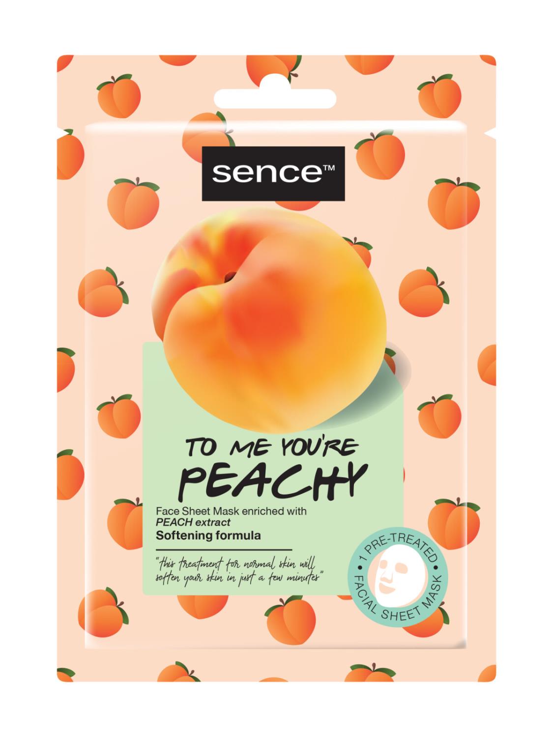 Sence To Me You're Peachy Facial Sheet Mask 20ml