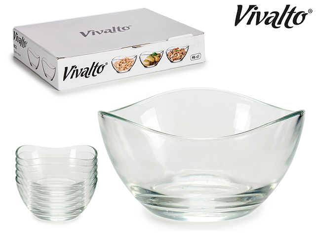 Vivalto Forma Glass Skål Ø12cm 460ml