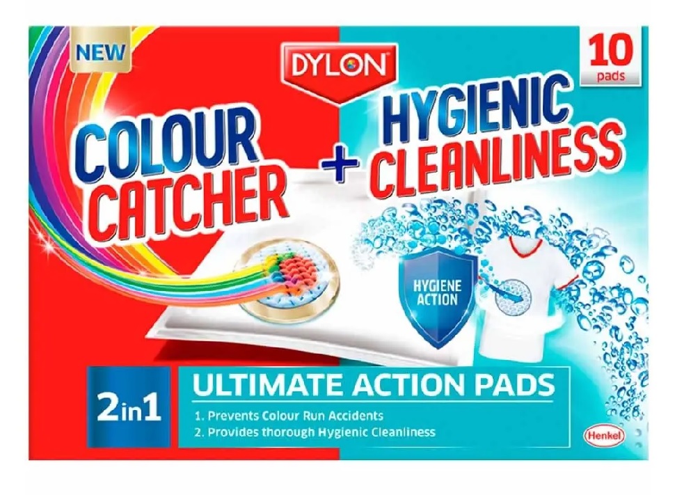 Dylon Colour Catcher + Hygenic Cleanliness 10pk