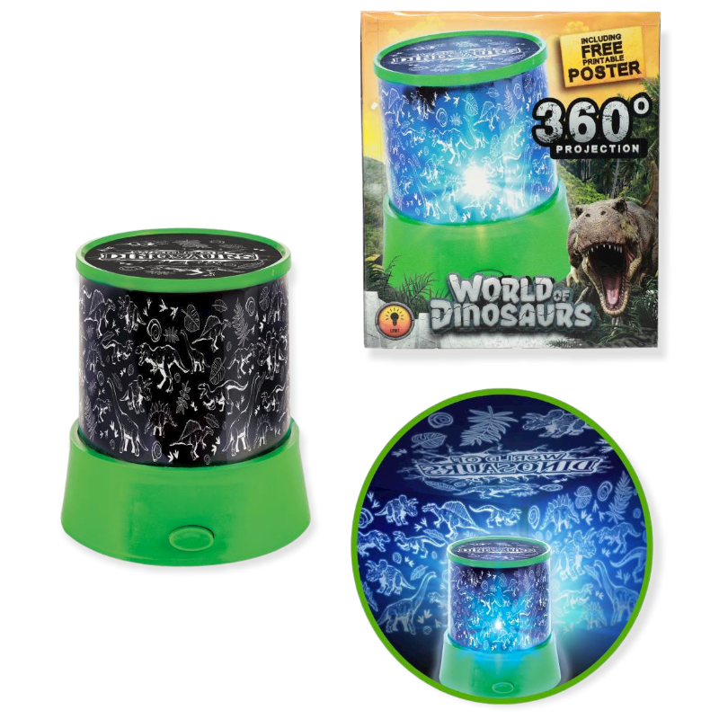 World Of Dinosaurs Projection Lamp
