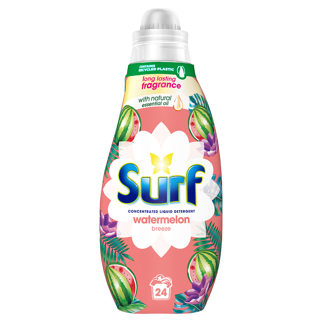 Surf Watermelon Breeze Concentrated Fabric Detergent 24wash 648ml