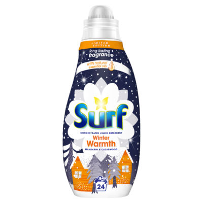 Surf Winter Warmth Concentrated Fabric Detergent 24wash 648ml