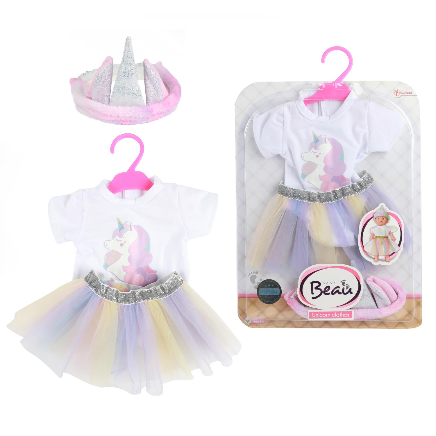 BEAU Baby Doll Clothes Div.Farger