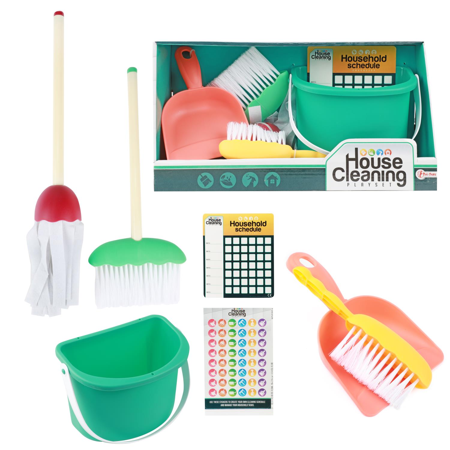 Kids House Cleaning Set 7pk