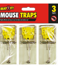 Beat It Mouse Traps 3pk