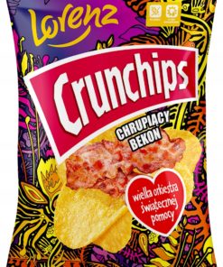 Lorenz Crunchips Crispy Bacon 140g