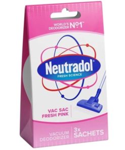 Neutradol Fresh Pink Vac Sacs 3pk