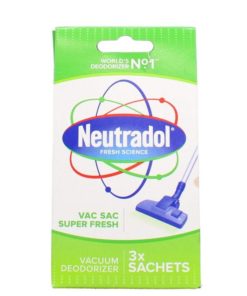 Neutradol Super Fresh Vac Sacs 3pk