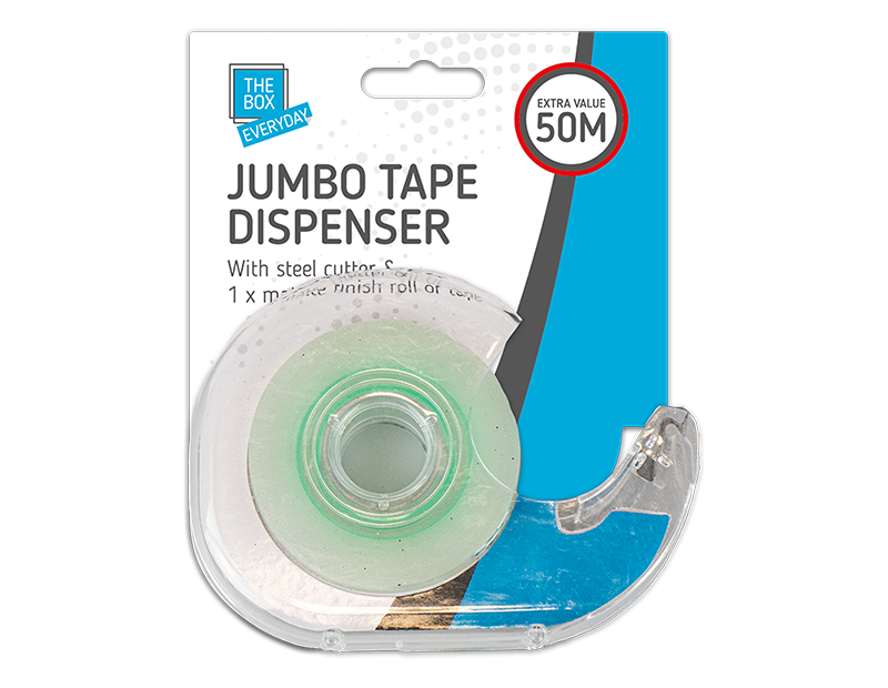 The Box Jumbo Tape Dispenser 50m