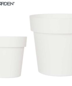 Ibergarden Flowerpot White Ø18cm