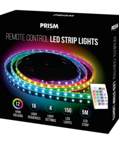 Prism LED Strip Lights w/Remote 5m