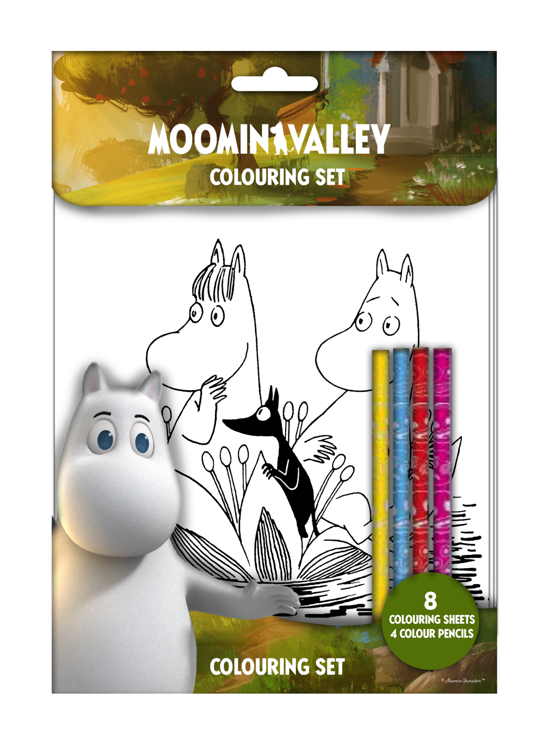 Moomin Walley Colouring Set