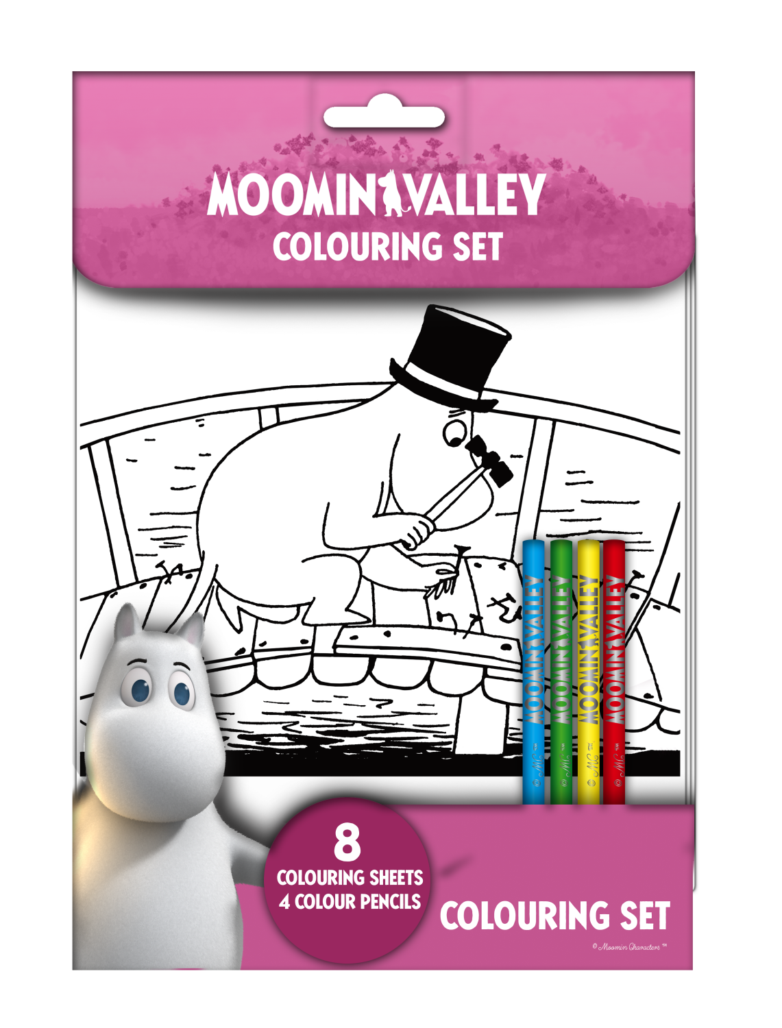 Moomin Walley Colouring Set
