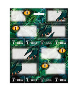 Dinosaur T-Rex Book Label Stickers
