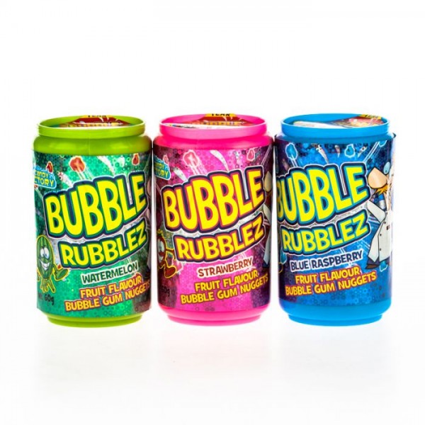 Candy Castle Factory Bubble Rubblez 60g Div.Typer